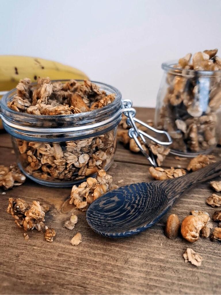 recette Faire Son Granola Healthy à l'Avoine et Banane