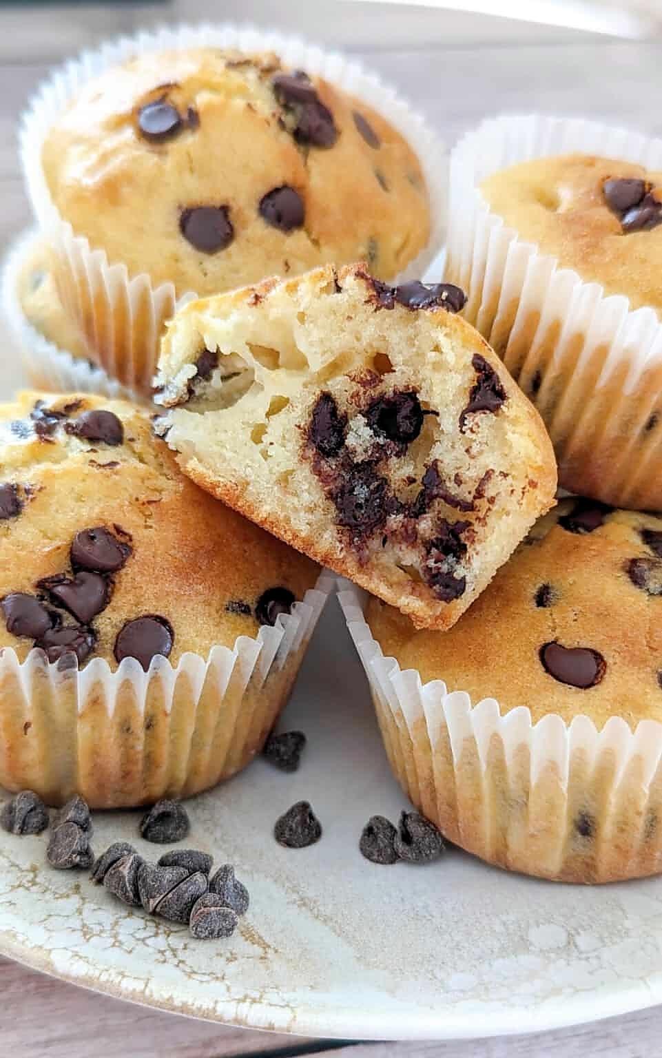 recette Recette de muffins poire chocolat