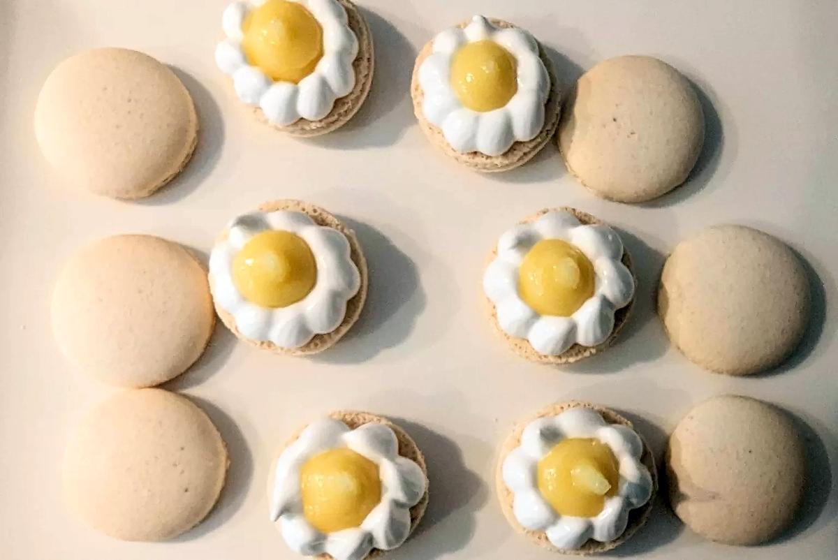 recette Macarons au citron meringués facile