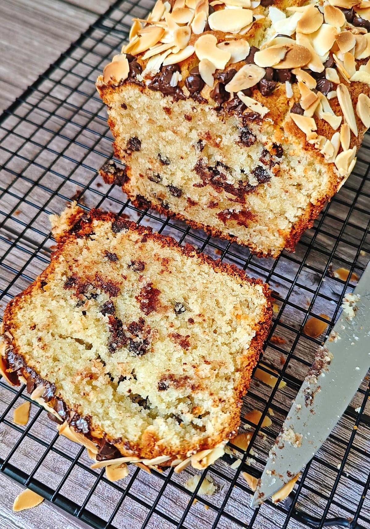 recette Banana bread moelleux aux pépites de chocolat