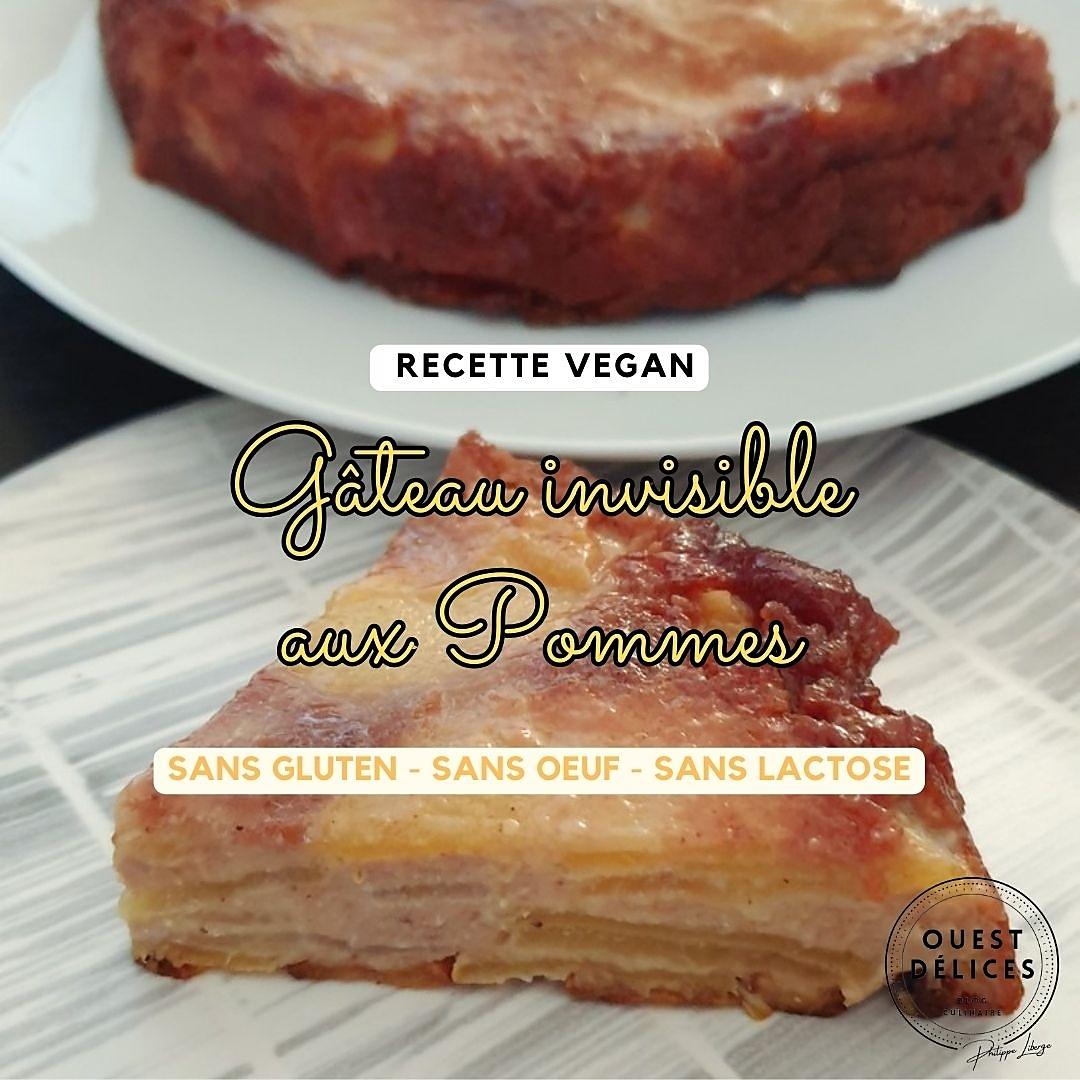 recette Gateau invisible, recette vegan