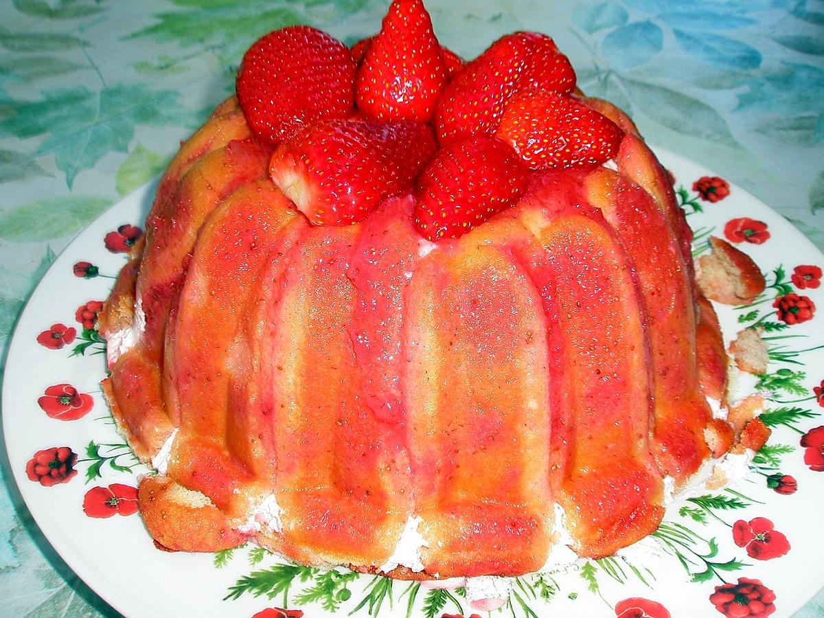 recette Charlotte aux fraises