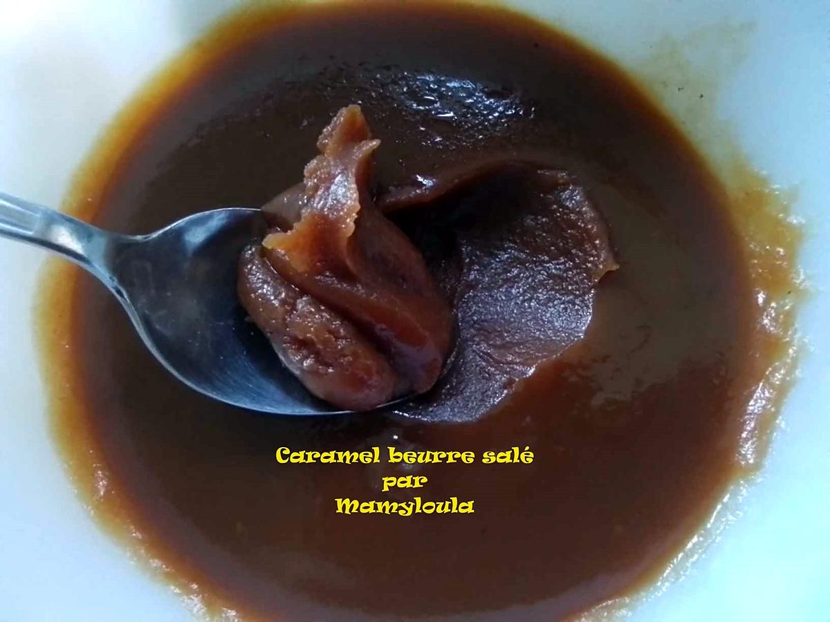recette Caramel beurre salé