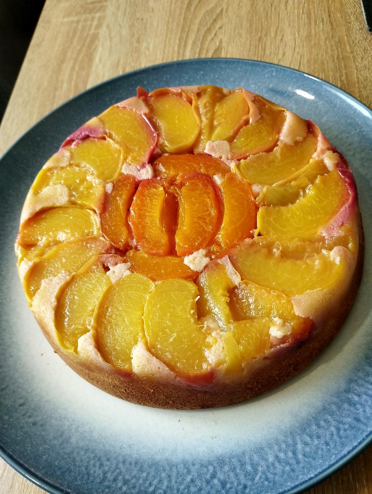 recette flan peches abricots