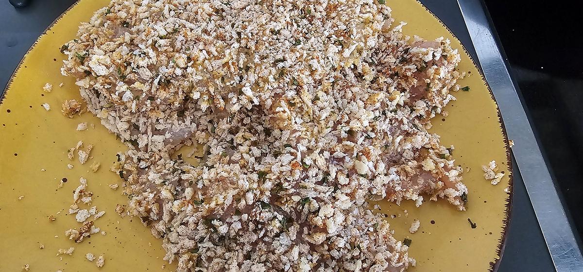 recette Escalopes de poulet pané au panko et aux fines herbes et épices