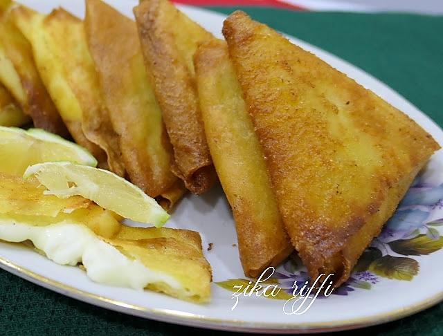 recette Boureks triangles- Samoussa aux deux fromages