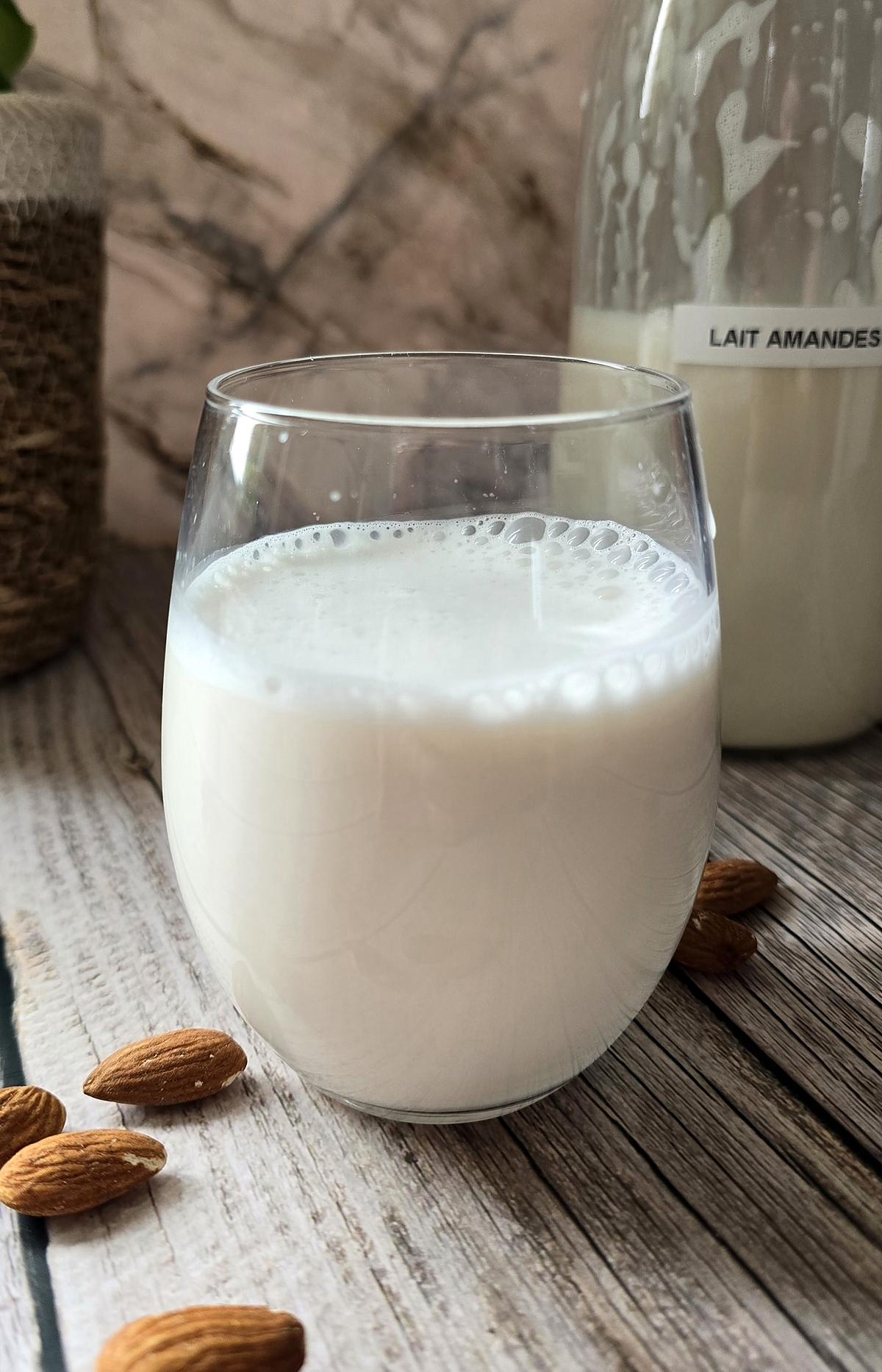 recette Faire son lait d'amande