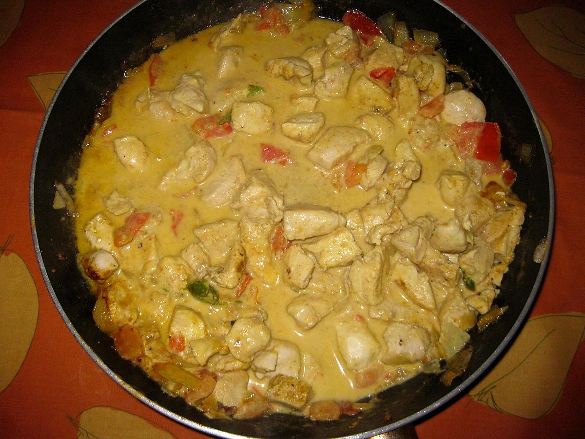 recette Poulet coco