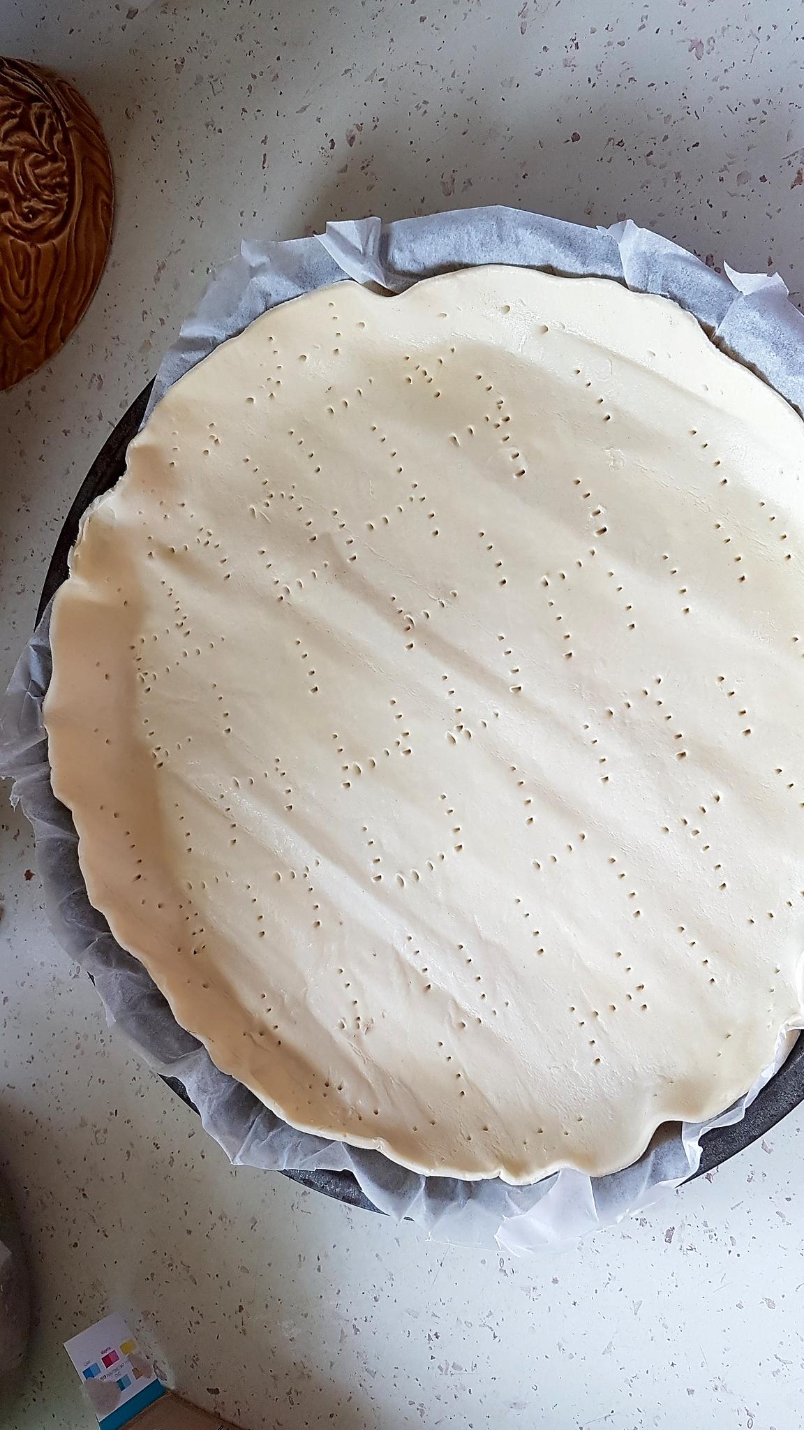 recette Tarte feuilletée au saumon