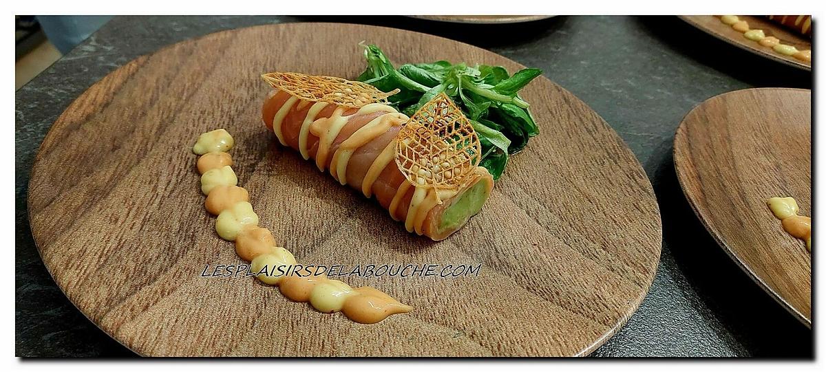 recette Cannelloni au saumon fumé et avocat