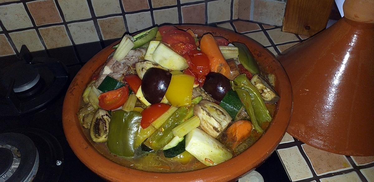 recette tajine légumes agneau