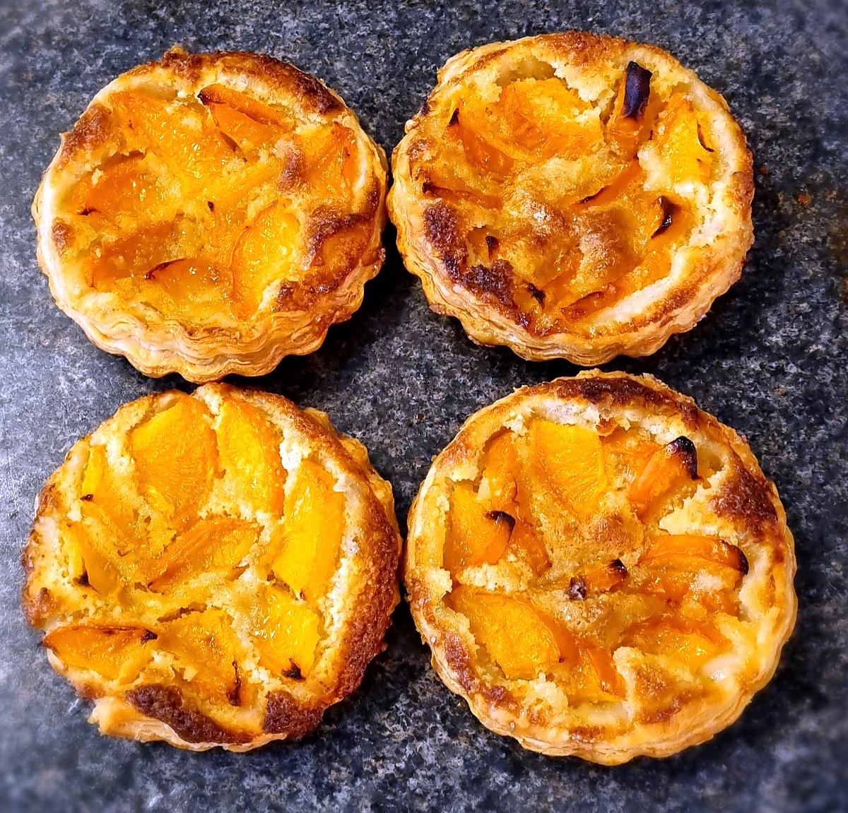 recette Tartelettes abricots amandes