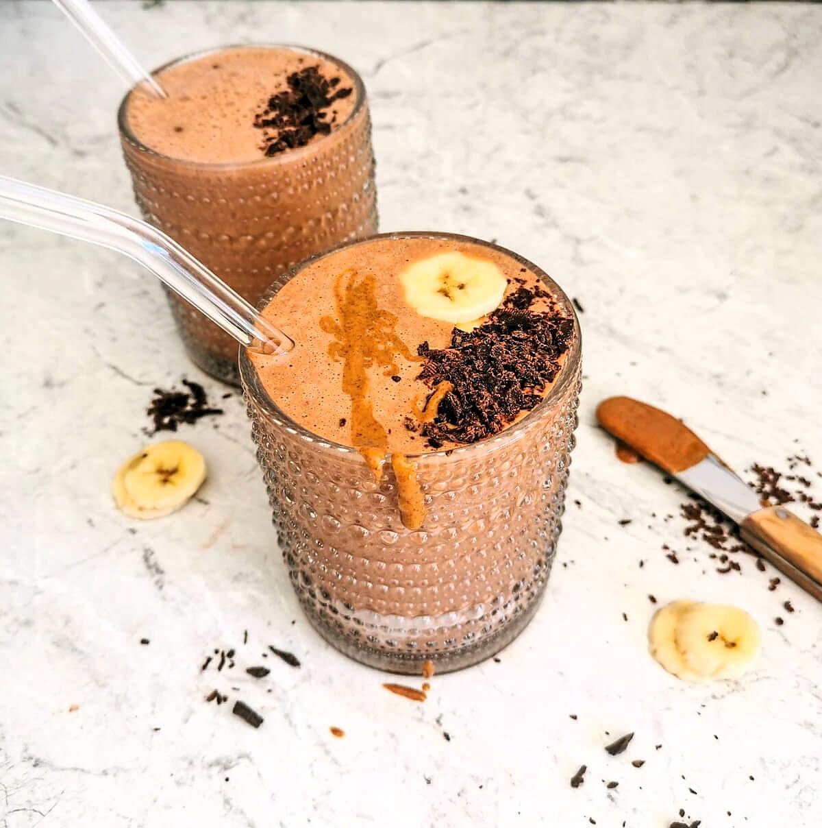 recette Smoothie banane chocolat