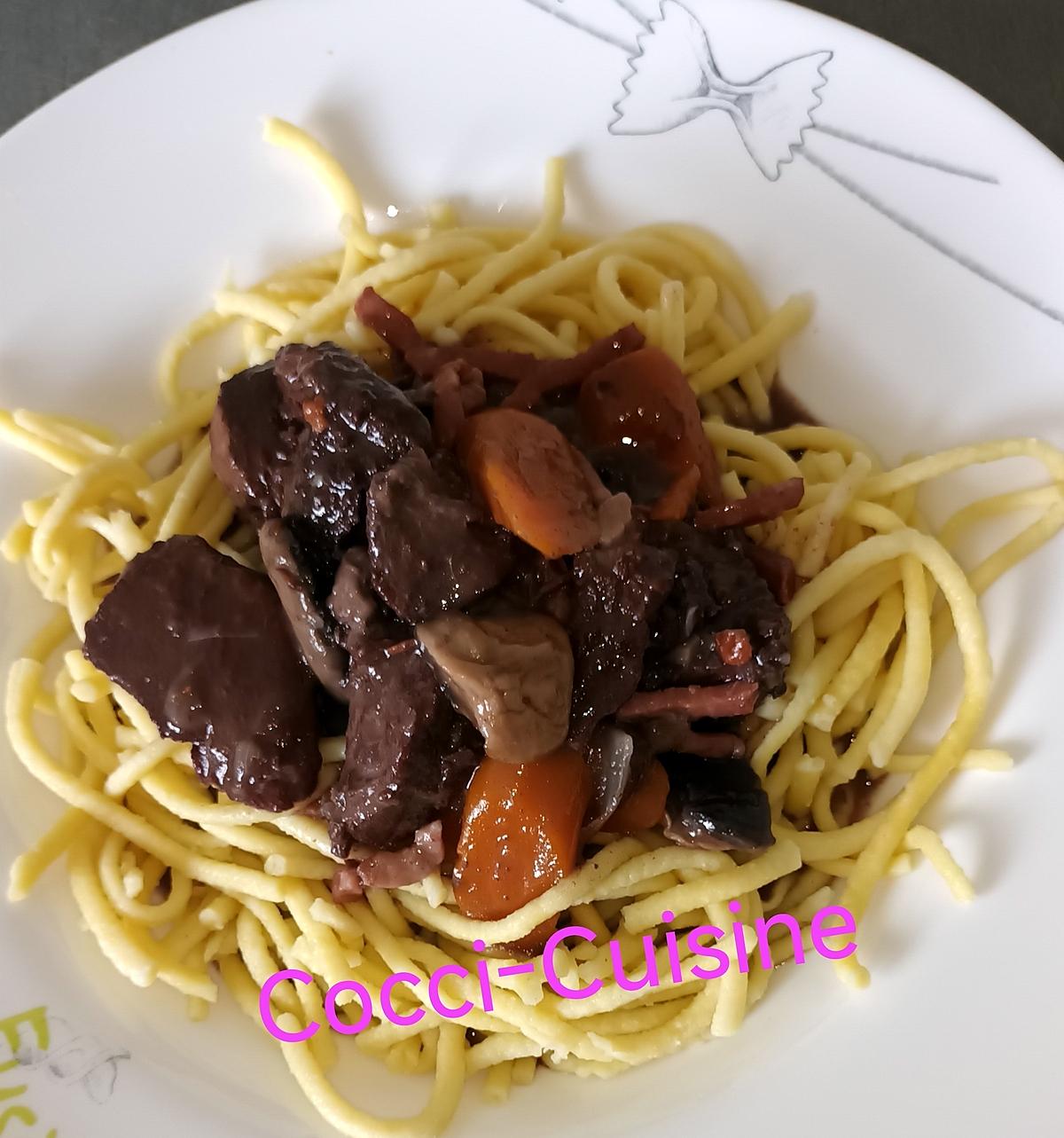 recette Civet de chevreuil façon Cathy.R