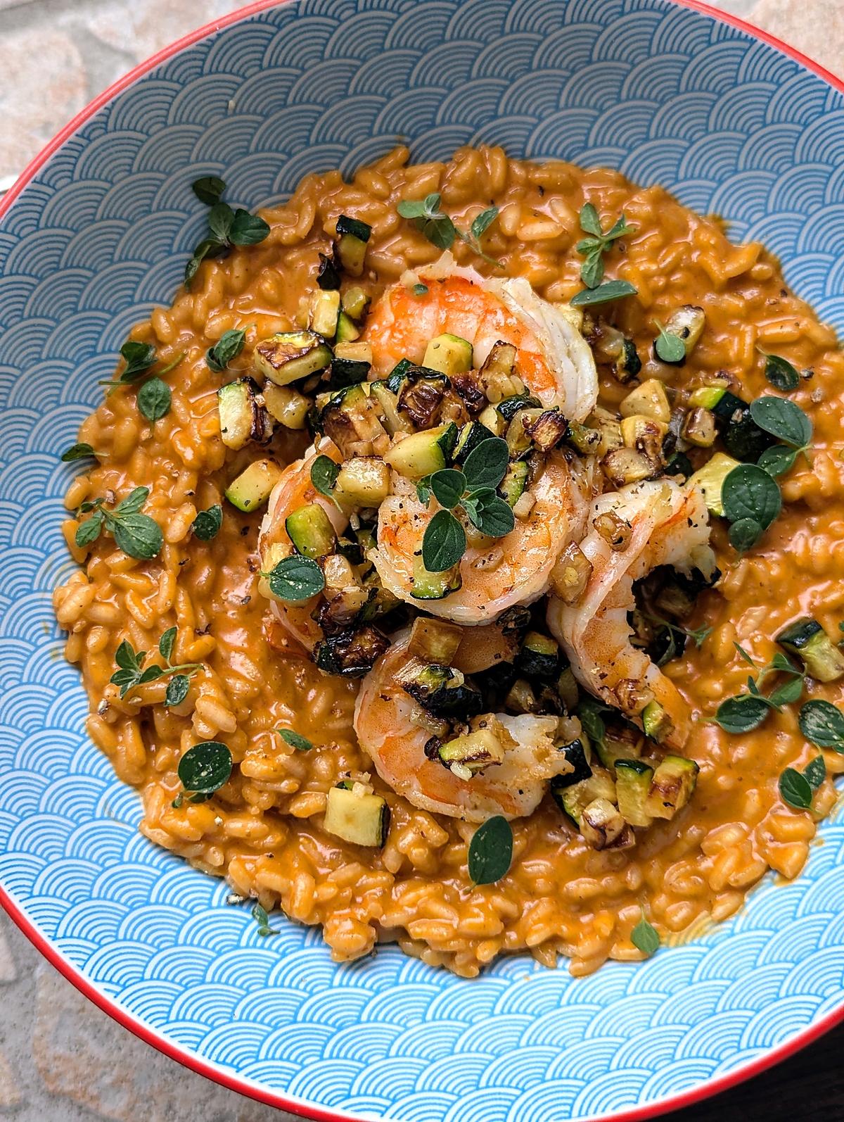 recette Risotto aux Crevettes