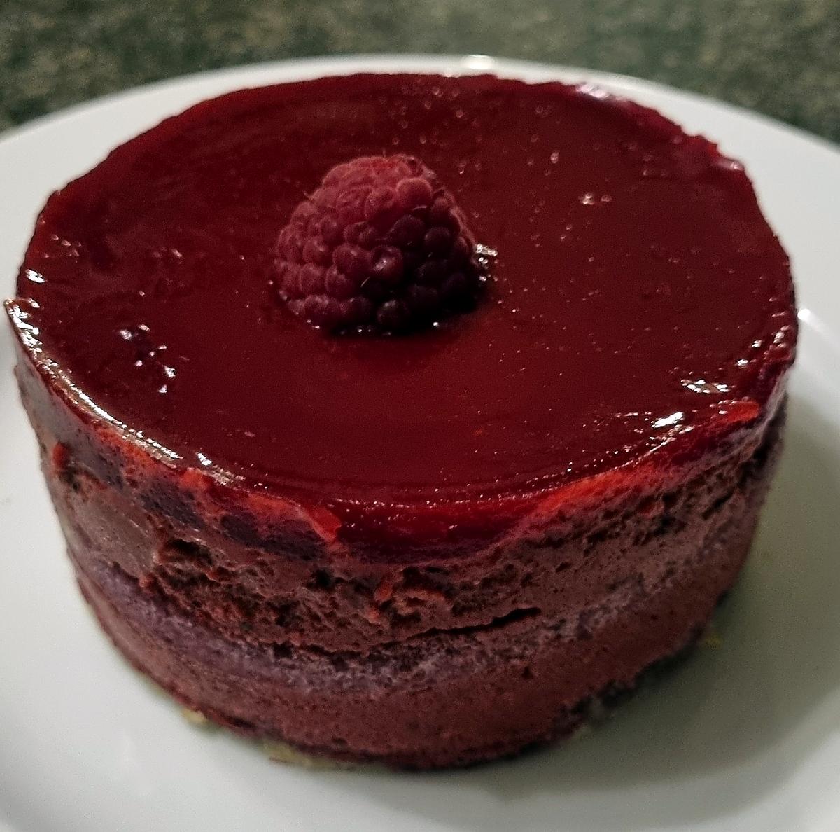 recette Bavarois individuel aux fruits rouges