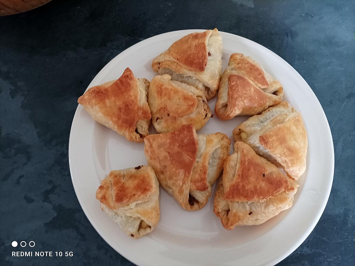 recette EMPANADAS A LA VIANDE HACHEE à ma façon.