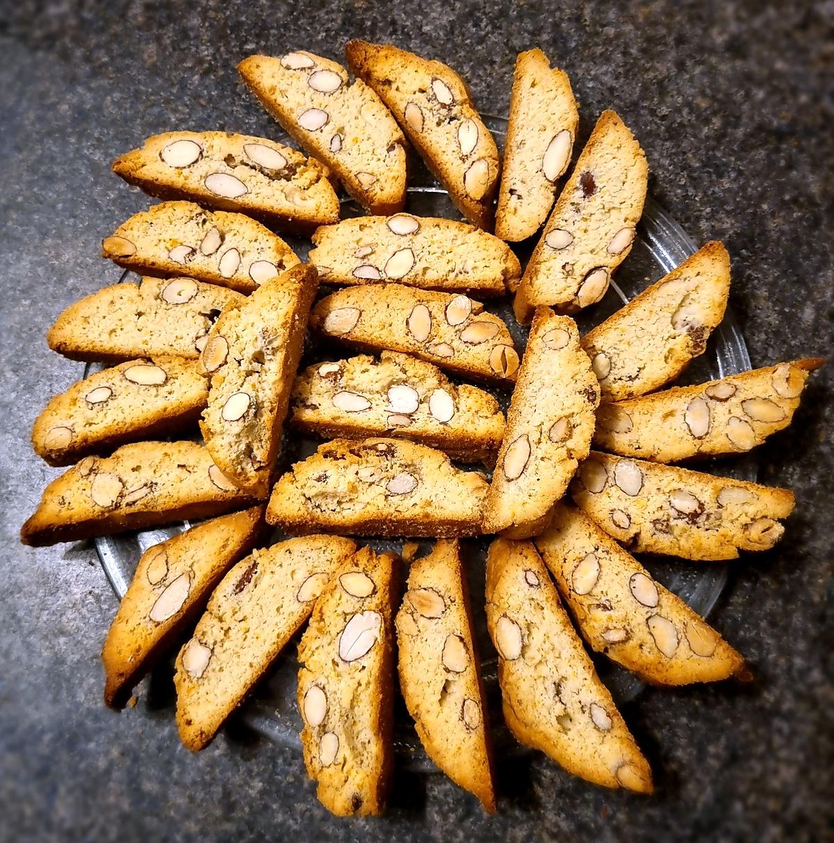 recette Croquants aux amandes