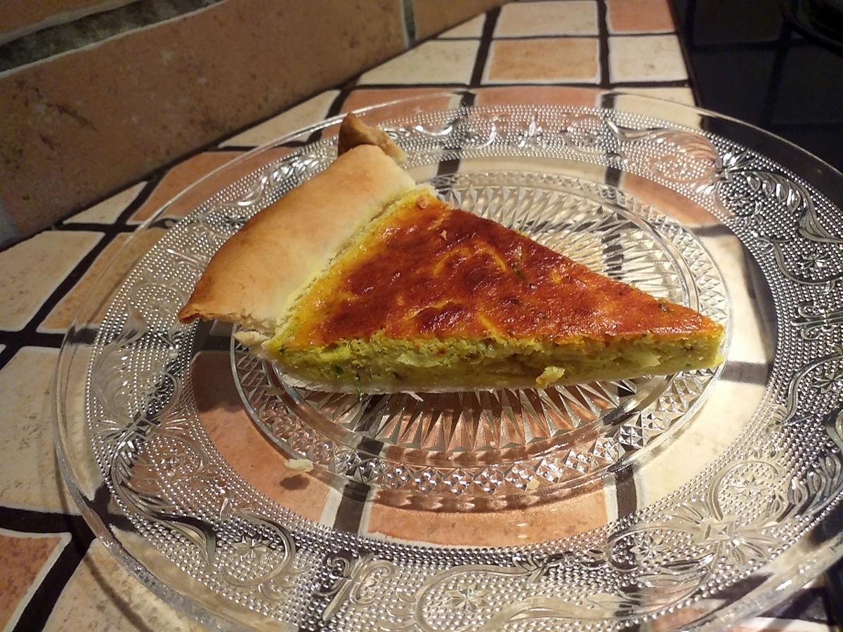 recette tarte au curry