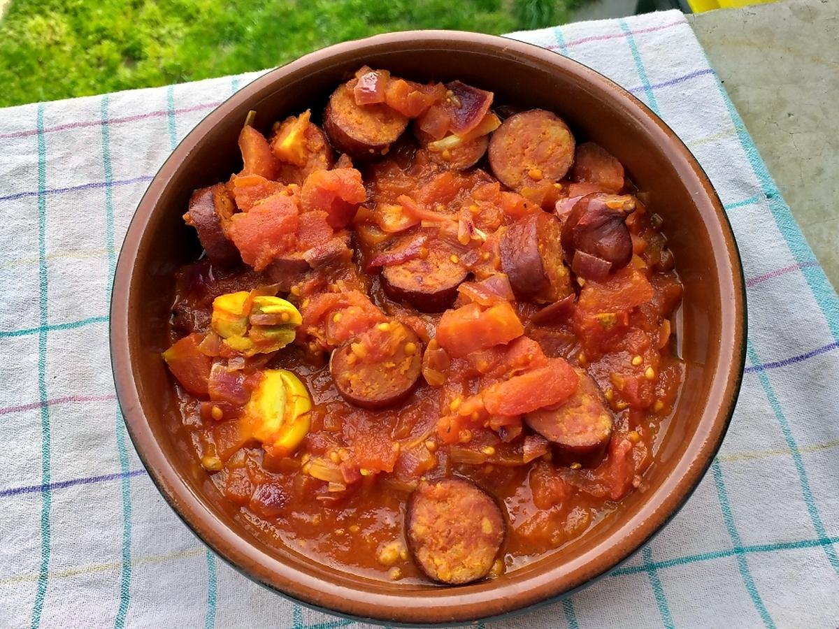 recette rougail saucisses