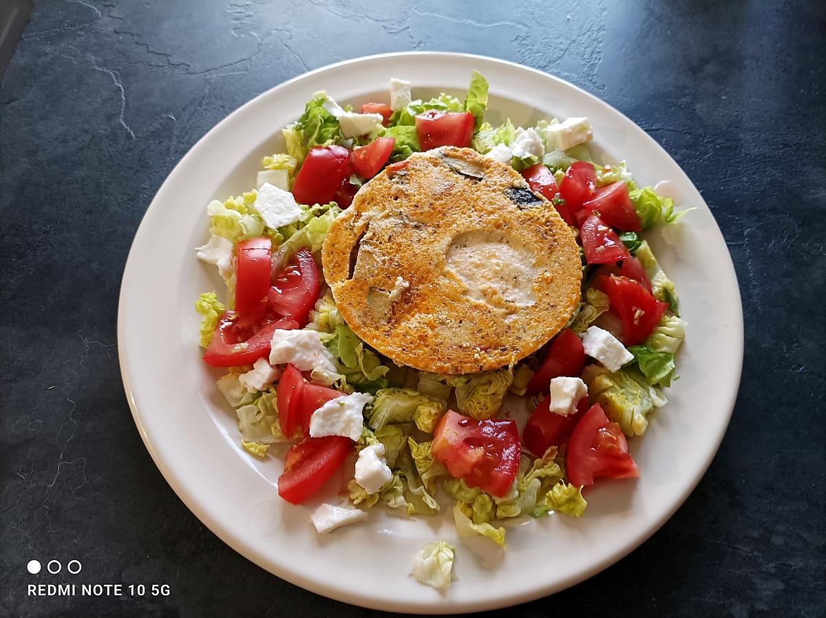 recette Flan Ratatouille - Mozzarella à ma façon