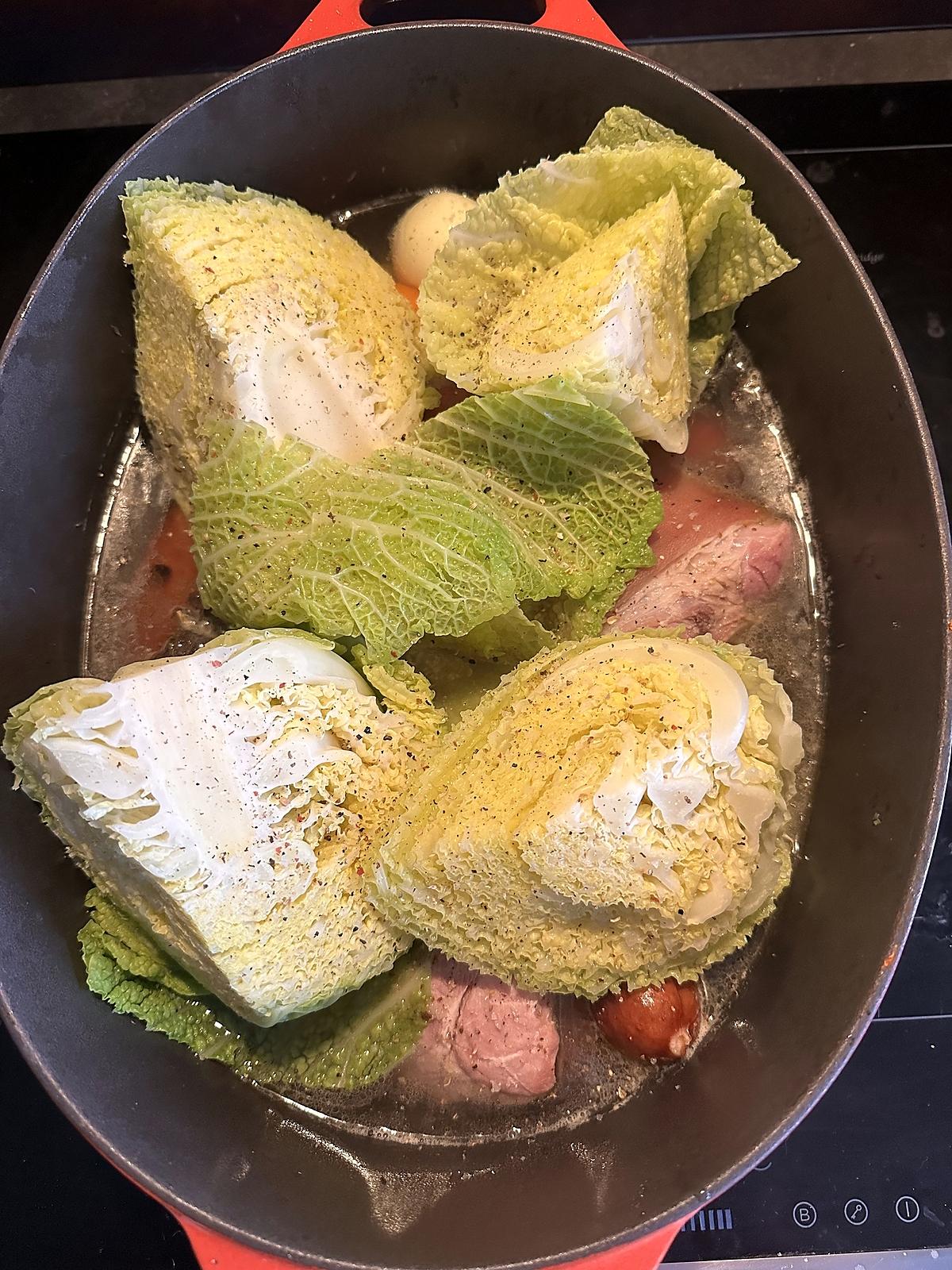 recette Potée au chou