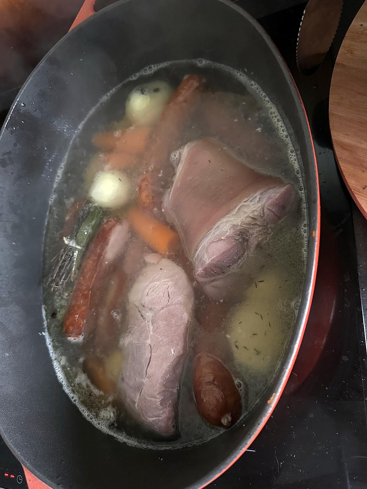 recette Potée au chou