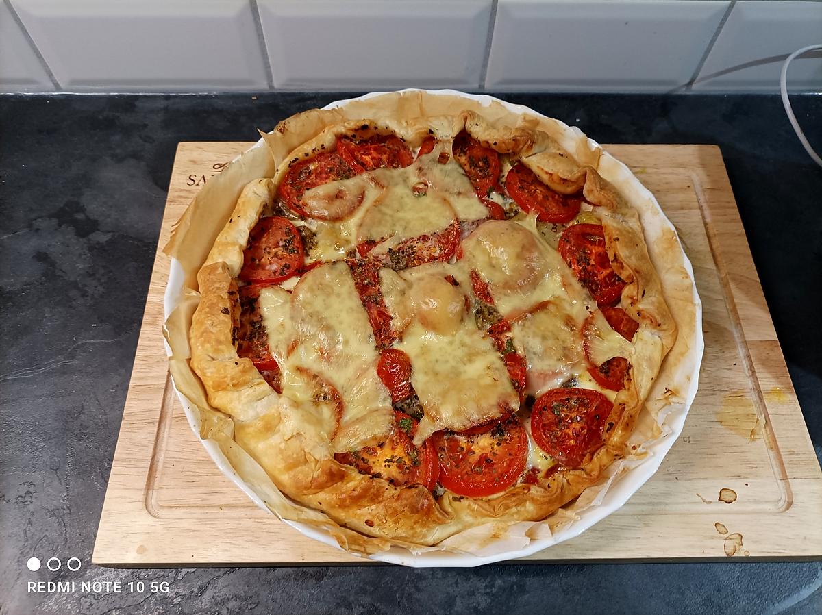 recette TARTE AUX LEGUES GRATINE AU GOUDA à ma façon