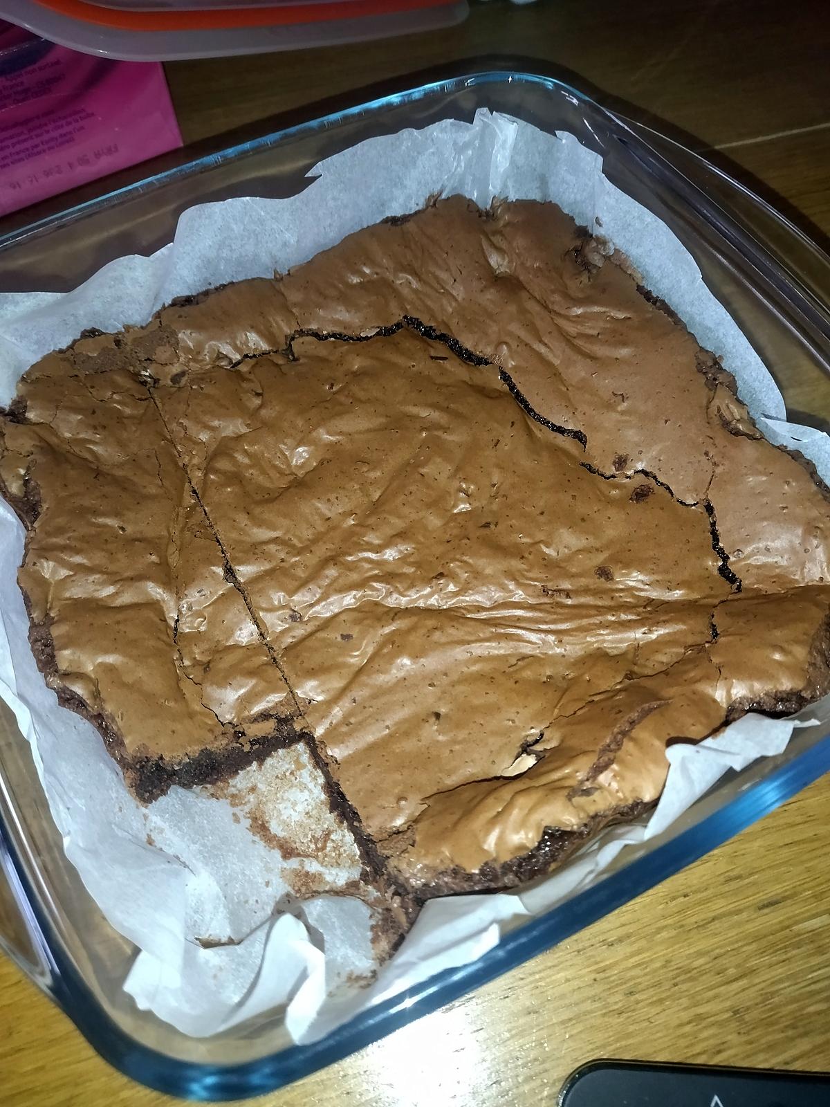 recette Brownie fondant