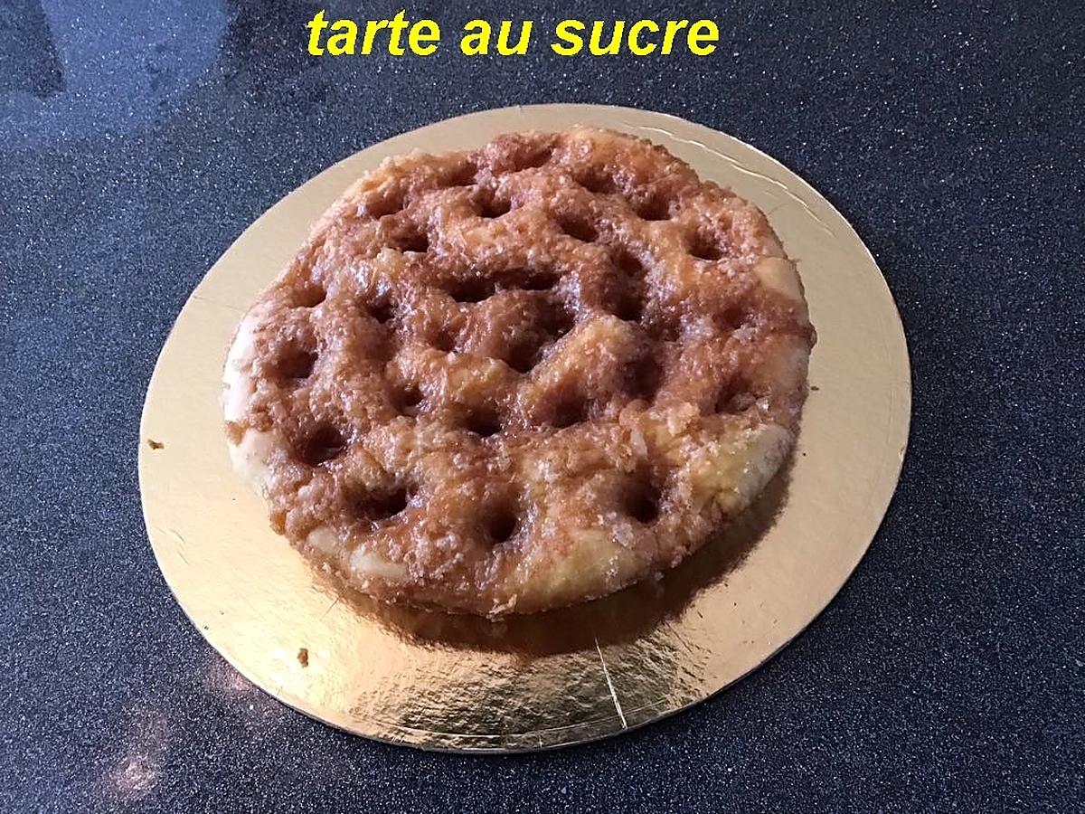 recette tarte au sucre