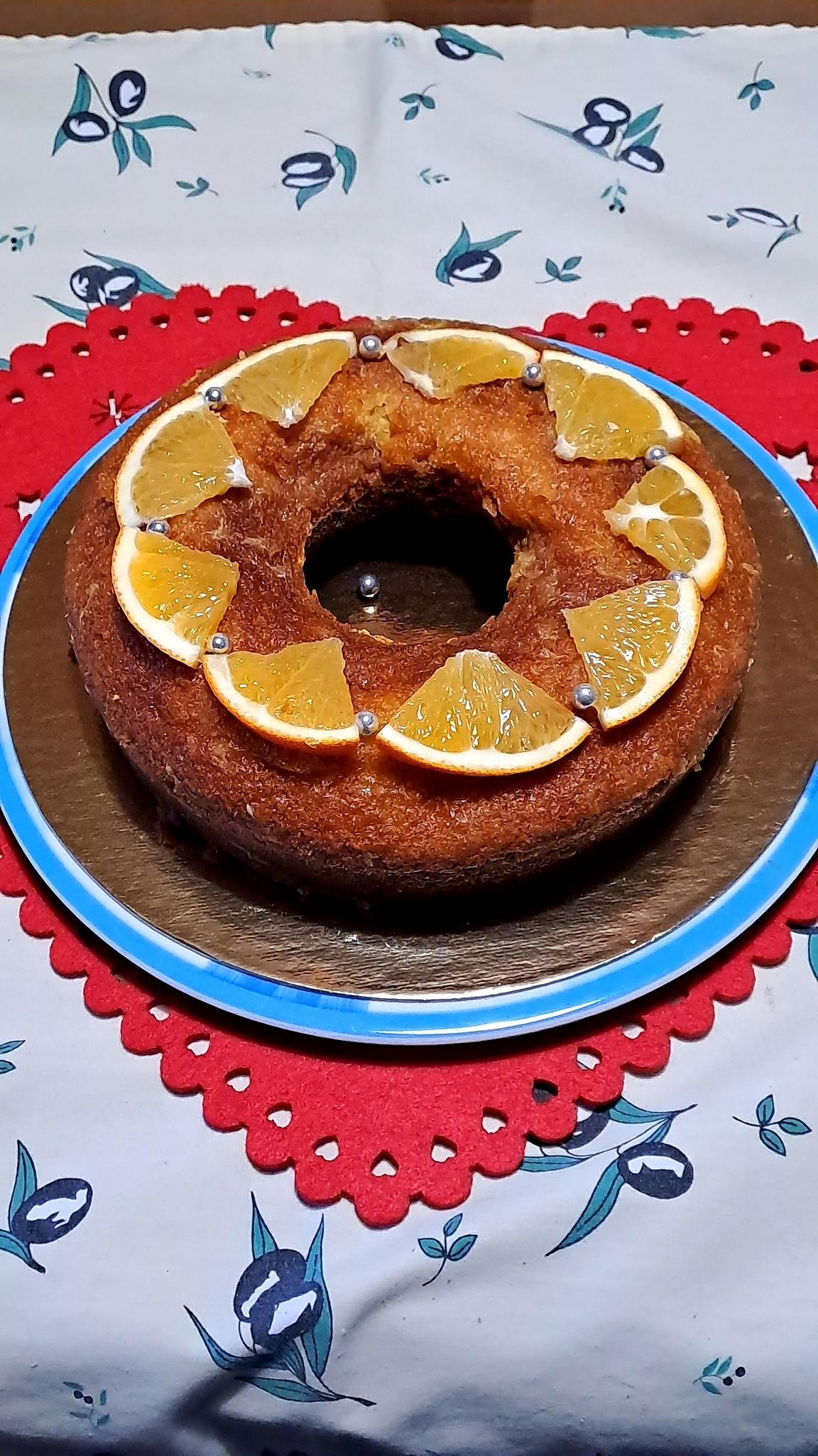 recette gâteau à l'orange