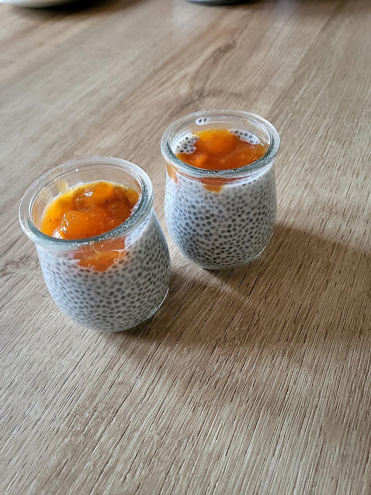 recette Chia pudding aux kakis