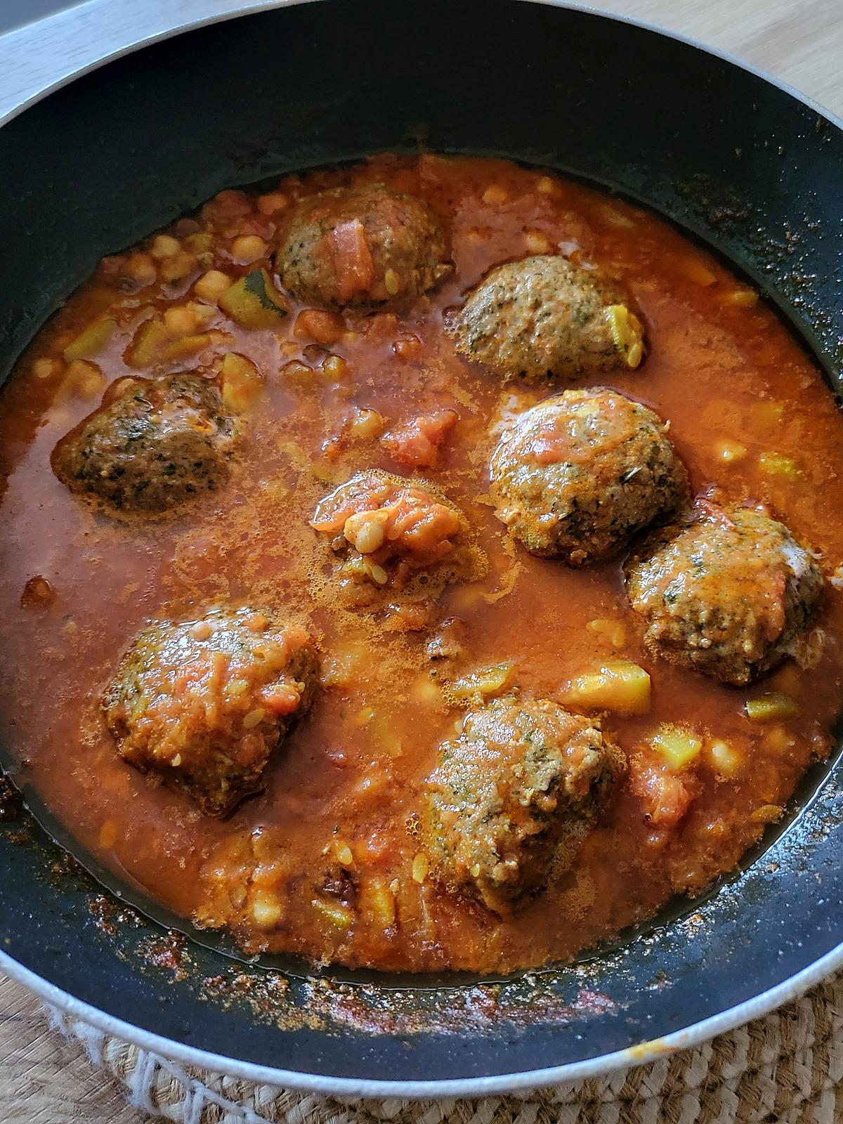 recette Boulettes d'agneau à l'orientale