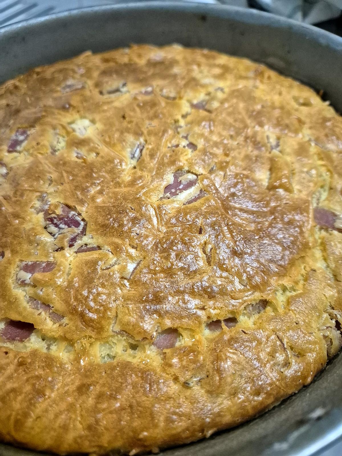 recette Gâteau jambon fromage