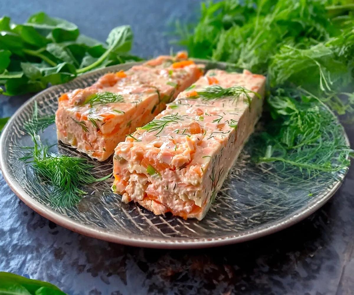 recette terrine aux deux saumons