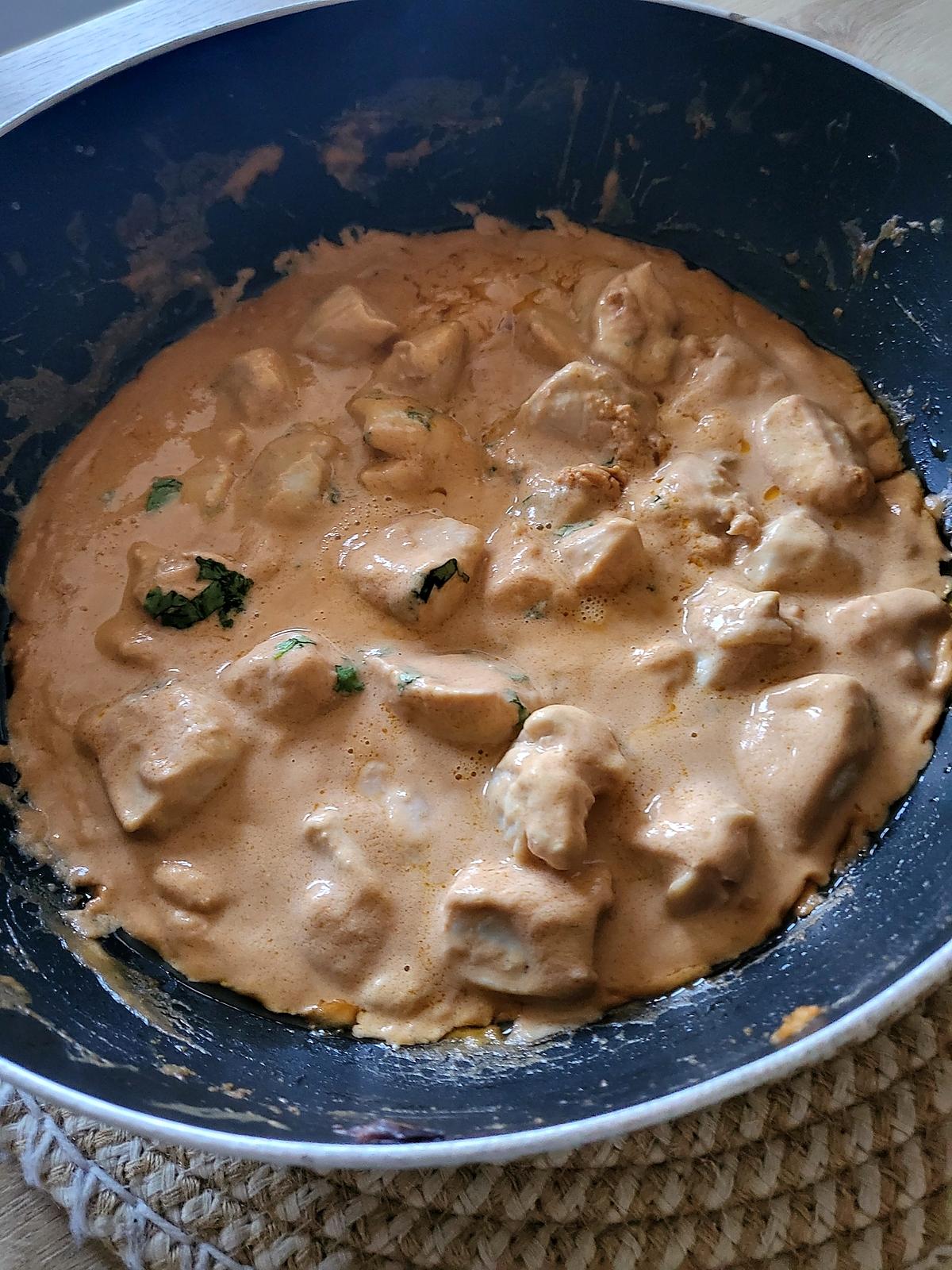 recette Poulet au beurre de cacahuète