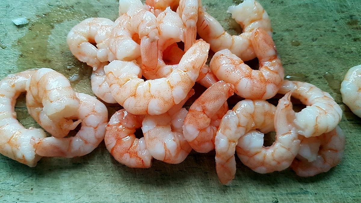 recette Clémentines farcies aux crevettes