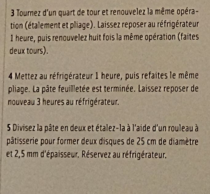 recette GALETTE DES ROIS À MA FAÇON