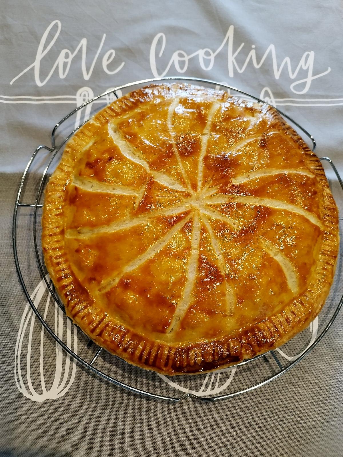 recette Galette des rois pommes cannelle