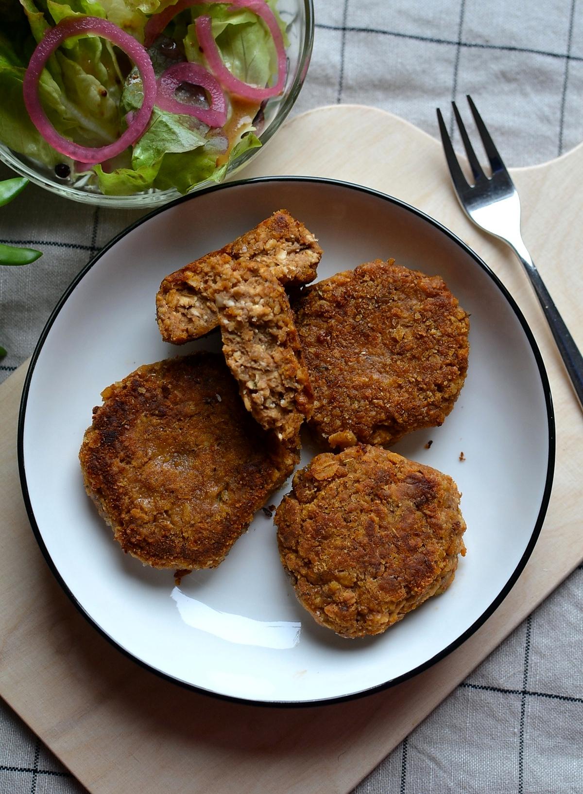 recette Galettes de lentilles