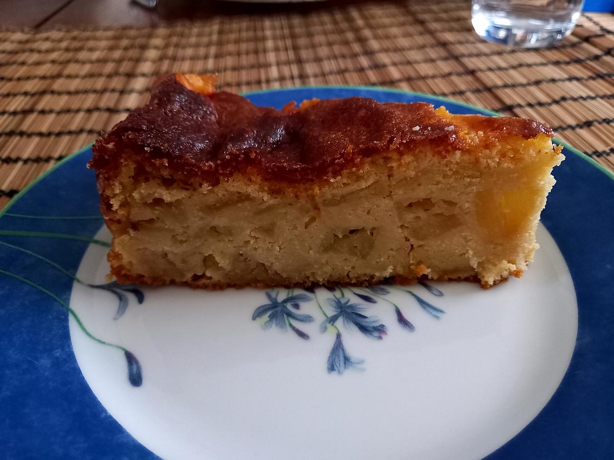 recette Gâteau madeleine aux pommes