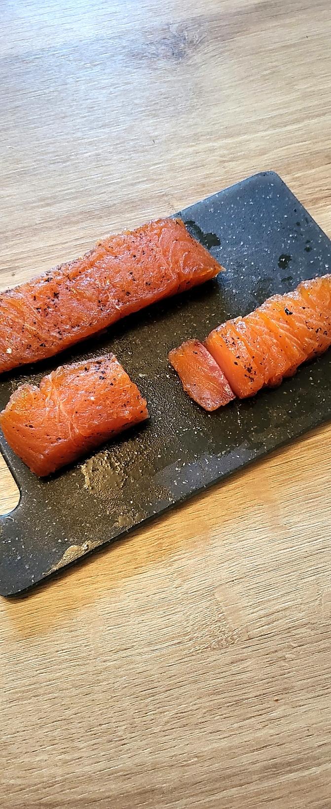 recette Saumon gravlax au thé et au citron