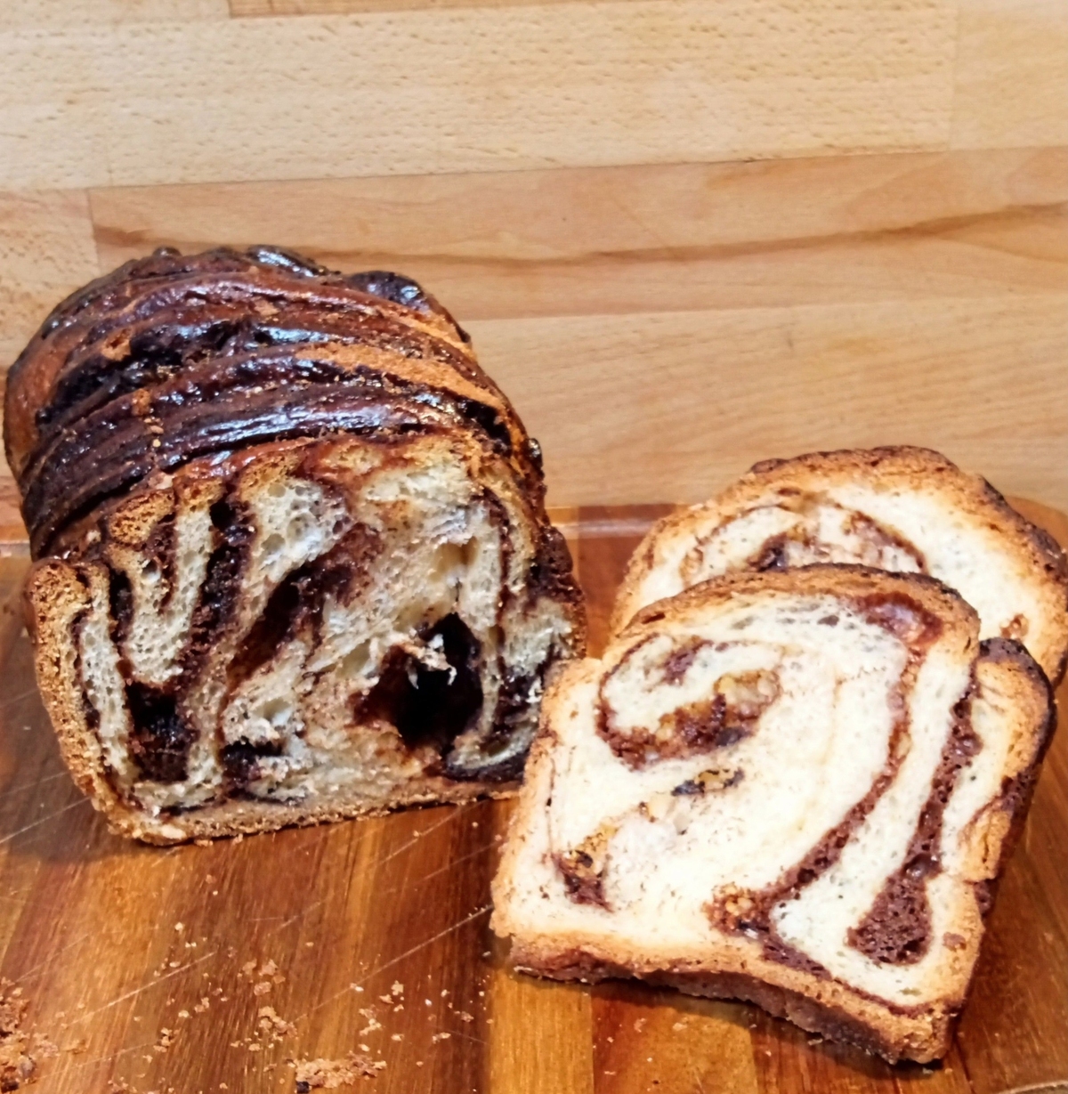 recette BRIOCHE BABKA SANS BEURRE