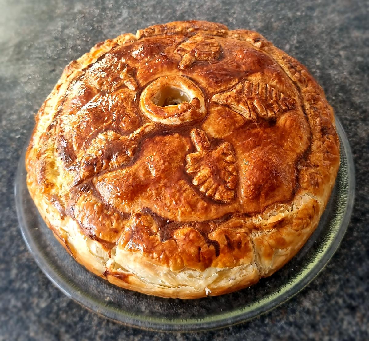 recette Tourte aux poireaux et champignons