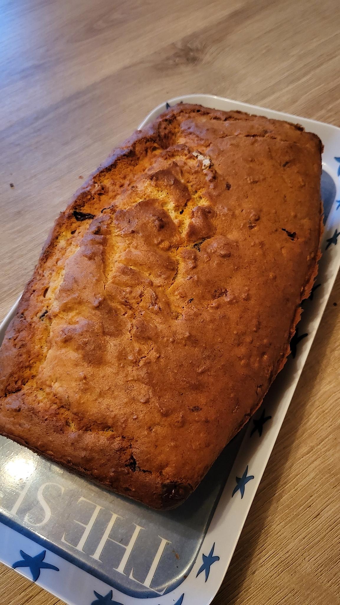 recette Banana bread aux pépites de chocolat