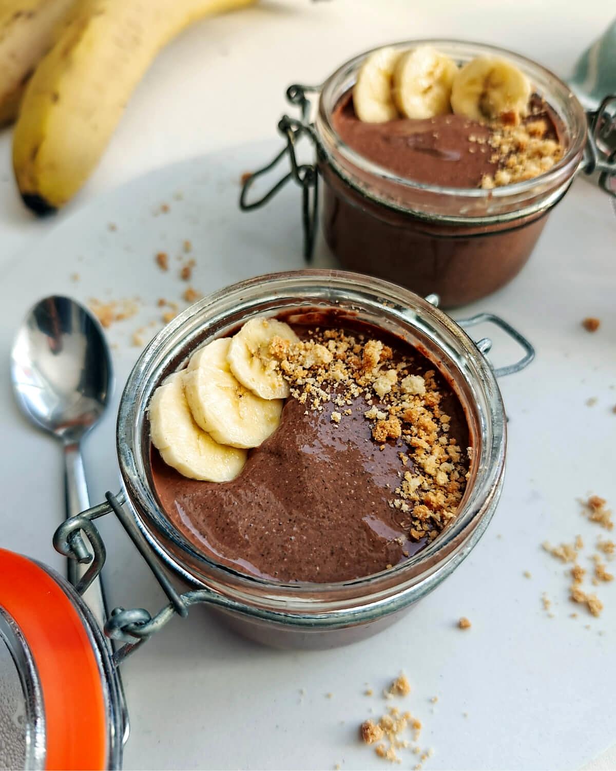 recette Pudding graines de chia bananes choco