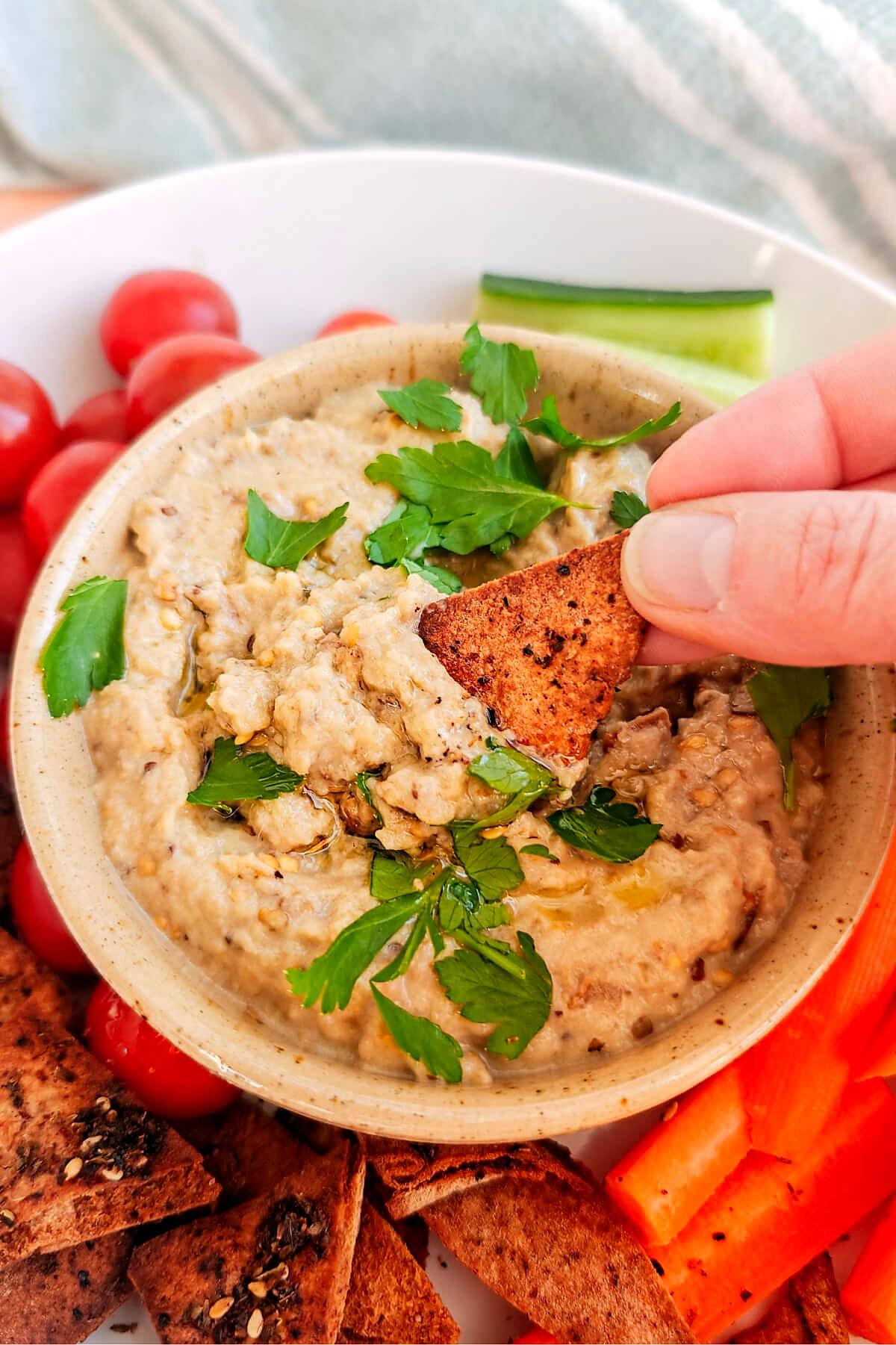 recette Baba ganoush du Liban