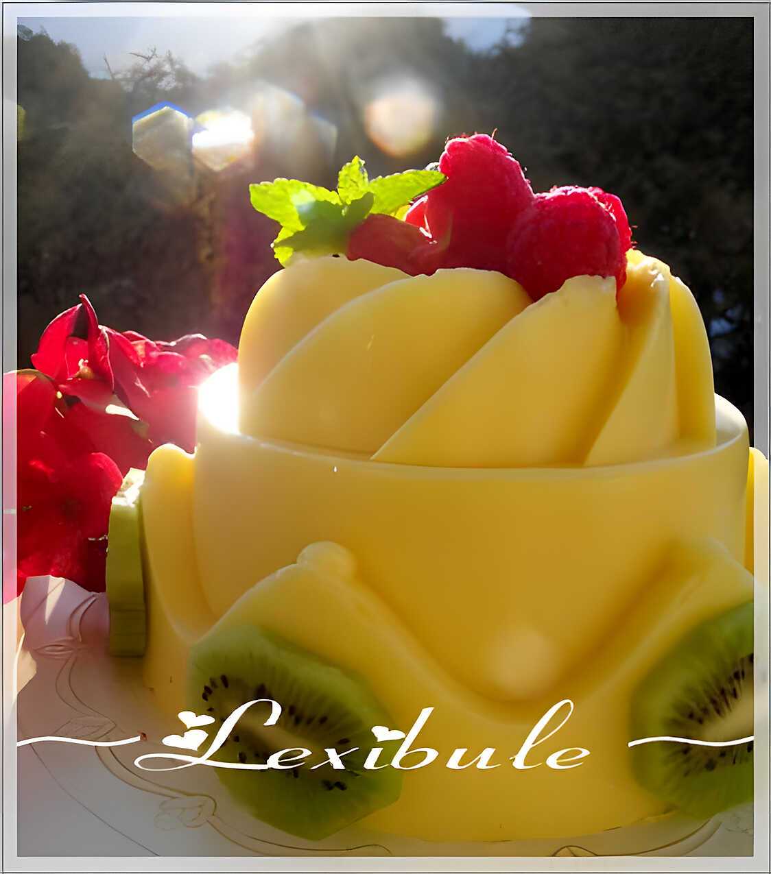 Recette d'Aspic fruité et crémeux