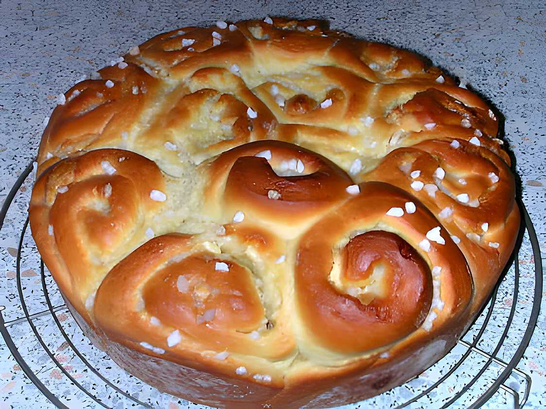 Recette de Brioche au sucre perlé et chocolat blanc