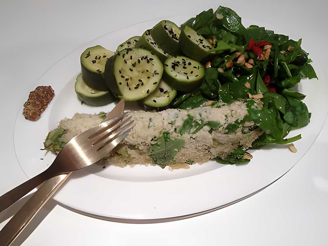 Recette De Quenelles De Quinoa, Salade D'épinards Aux Noisettes Et ...